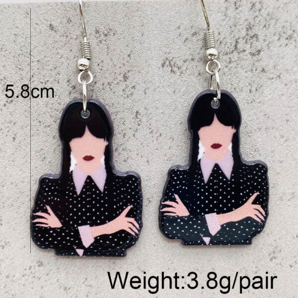O1CN01Pf4XNC2CFrd0KJUNc_2207539588445-0-cib Wholesale Heart Skull Acrylic Earrings