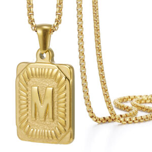 Gold M (including chain)