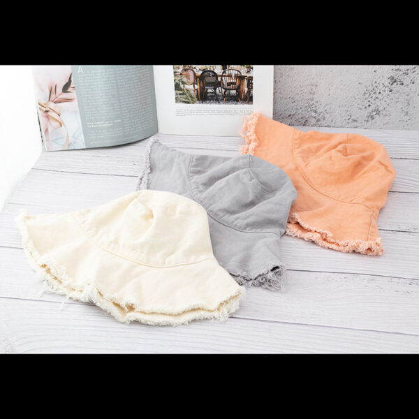 O1CN01PgTADR1QvRs1WDTxT_3253232038-0-cib-1 Wholesale Vintage Raw Edge Sunshade Bucket Hat