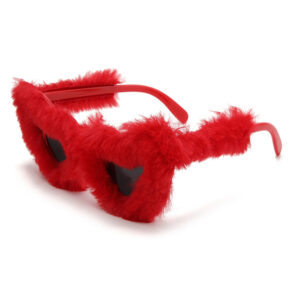 Red frame and red velvet