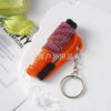 Wholesale Multi-functional 2-in-1 Mini Plastic Keychains for Outdoor Cars