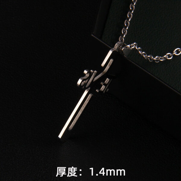 Wholesale Cross Stainless Steel Necklace