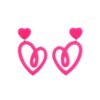 Wholesale Valentine's Day Love Hollow Earrings