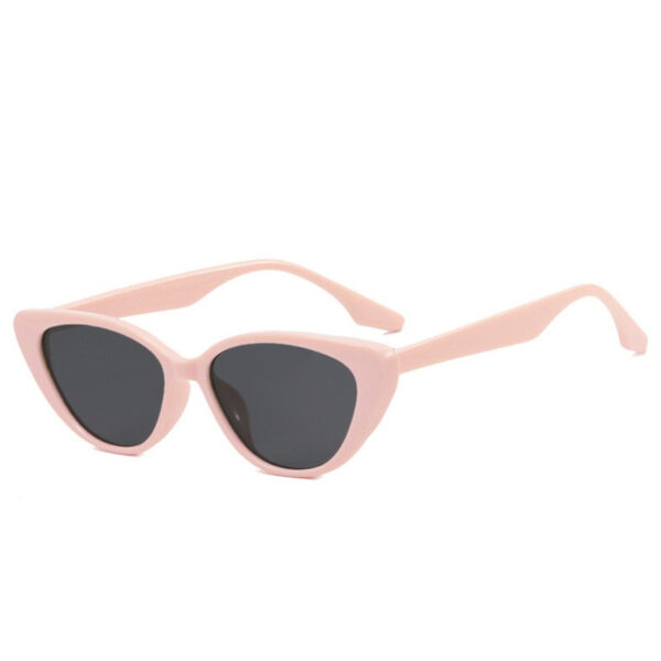 Wholesale Cat Eye Pink Small Frame PC Sunglasses