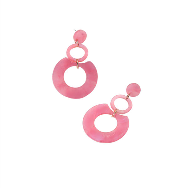 O1CN01Pr59lt24GlP1FT1ra_3880997364-0-cib Wholesale Jewelry Round Stitching Acrylic Earrings
