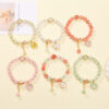Wholesale Crystal Small Daisy Sun Flower Bracelet