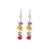 Wholesale Colorful Natural Gravel Earrings