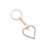 Wholesale Diamond Heart Metal Keychain