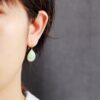 Wholesale Earrings Natural Stone High-End Tianhe Stone Pendant Earrings Natural Stone OLY-ES-LZ001