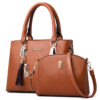 Wholesale PU Simple Mother-in-law Shoulder Bag