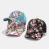 O1CN01Pz7xd92AbGtDb4H1n_2496528221-0-cib Wholesale Cotton Ethnic Flower Pattern Mosaic Mesh Baseball Cap