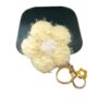 Wholesale Cherry Blossom Fur Ball Car Keychains