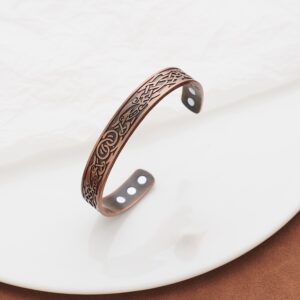 Ancient copper tricyclic bracelet