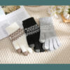 O1CN01Q1waUS22CyqjYSjRW_2761157085-0-cib Wholesale Winter Imitation Cashmere Wave Touch Screen Gloves