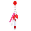 Wholesale Nurse Pen Set with Light Retractable Badge Reel Keychain