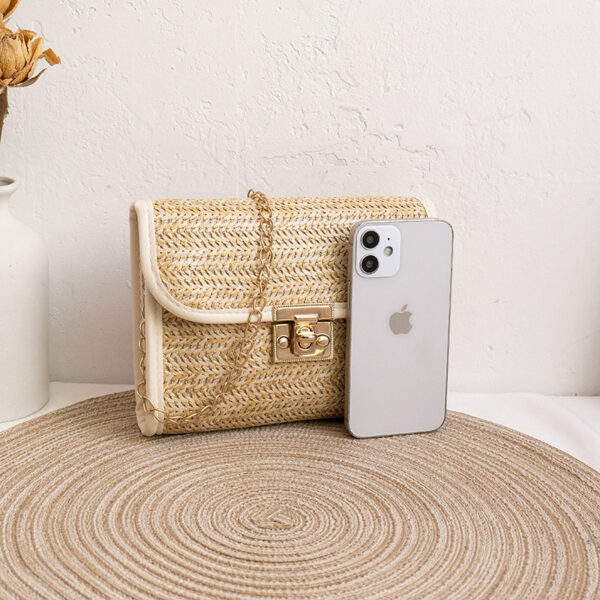 Wholesale Tassel Chain Straw Bags