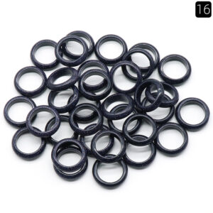 Blue sand stone (synthetic) (single) / Inner diameter 18~20mm