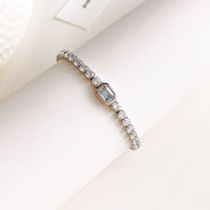 Steel color + White Diamond