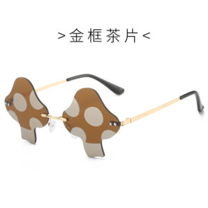 gold frame full tea diaphragm