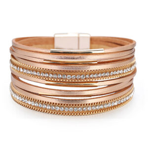 O1CN01Q88gUm2JGxliuNFRI__1871609395-0-cib Wholesale Multi-layered Genuine Leather Fine Chain Copper Tube Diamond Bracelet