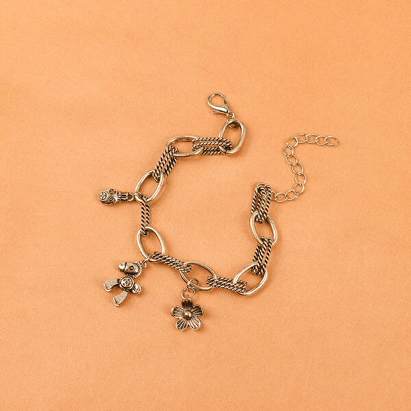 Wholesale Horse Flower Alloy Bracelet