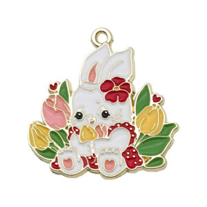 1 Tulip Rabbit 29x30mm-3.5g-18549 / Drip Easter Series