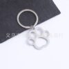 Wholesale Stainless Steel Cat Claw Keychains