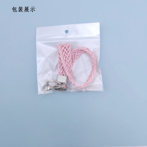 Wholesale Colorful Braided Lanyard Keychain