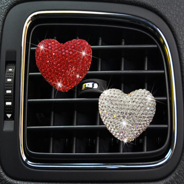 Wholesale Car Diamond Heart Aroma Diffuser