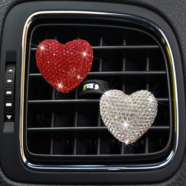 Wholesale Car Diamond Heart Aroma Diffuser