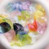 Wholesale UV Coated Mermaid Fish Tail Acrylic Loose Beads