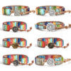 O1CN01QHWBfC2KhMNGcT3U1_2216307099588-0-cib Wholesale Handmade Woven Leather Zircon Bracelets