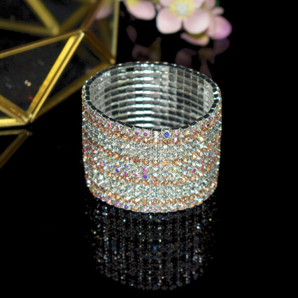 O1CN01QIXkyn2ILFqN6RR3N_2212697029269-0-cib Wholesale Stretch Crystal Rhinestone Layered Bracelet Set