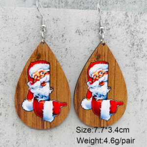 JE1113L / Wooden earrings