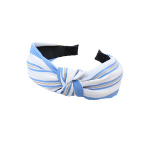 Striped white blue