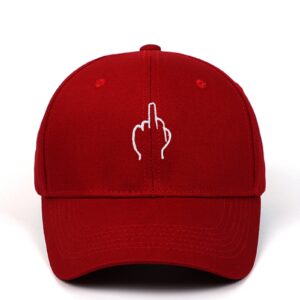 Wholesale Cotton Middle Finger Swearing Baseball Cap