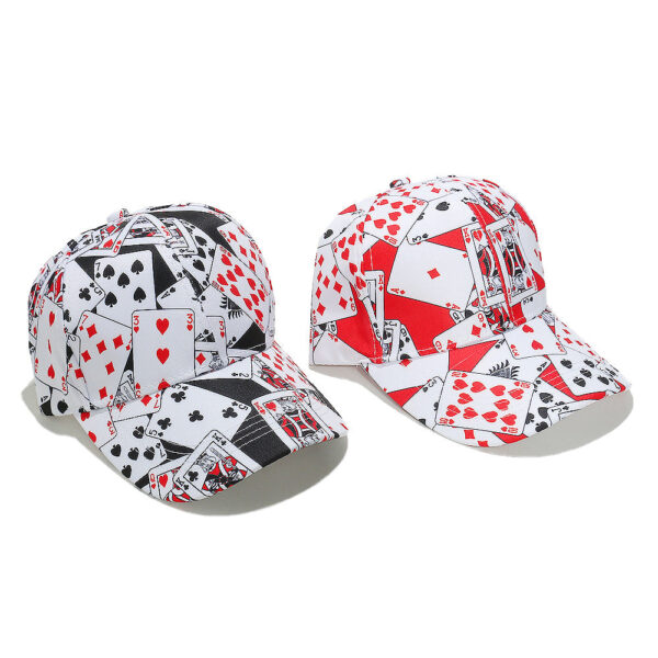 O1CN01QOKXaC1QAjlGQ45Kp__962731936-0-cib Wholesale New Sunshade and Sunscreen Hip-hop Punk Style Poker Print Baseball Cap