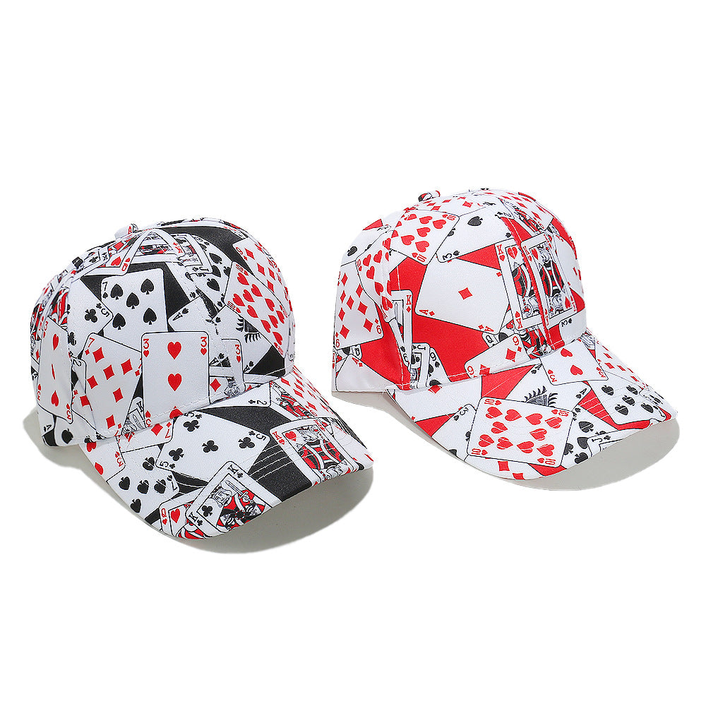 Wholesale New Sunshade and Sunscreen Hip-hop Punk Style ker Print Baseball Cap