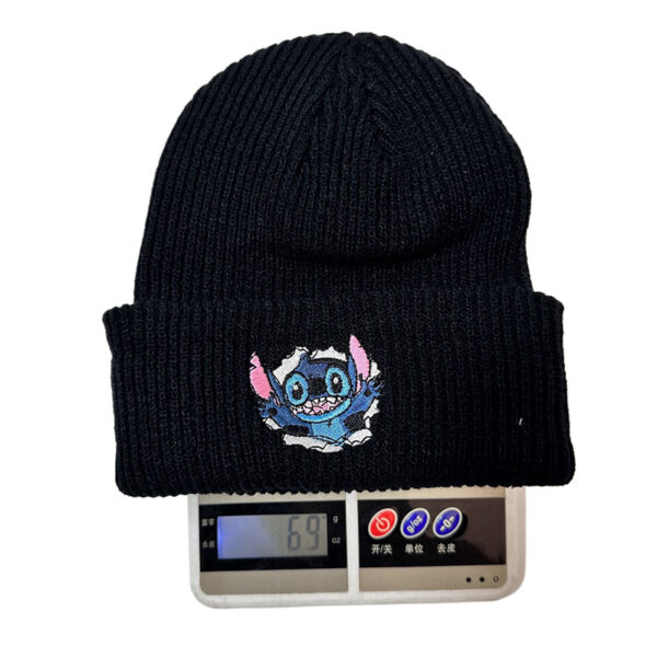 Wholesale Embroidered Autumn and Winter Outdoor Warm Cartoon Anime Yarn Hat