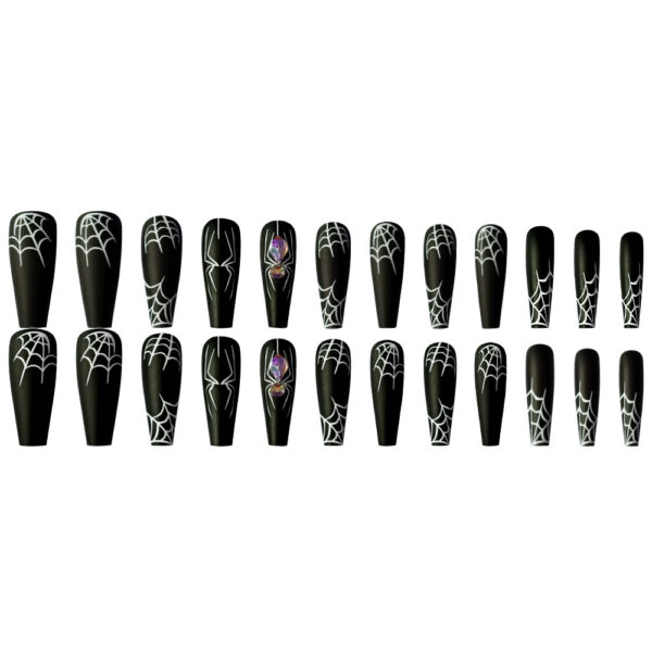 O1CN01QP6mnD2G1twXOyPJe_3317688956-0-cib Wholesale Plastic Dark Spider Halloween Wear Manicure