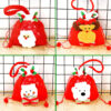 Wholesale Christmas Brushed Apple Bag Guest Gift Candy Packaging Bag