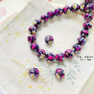 07 purple grape beads (1)