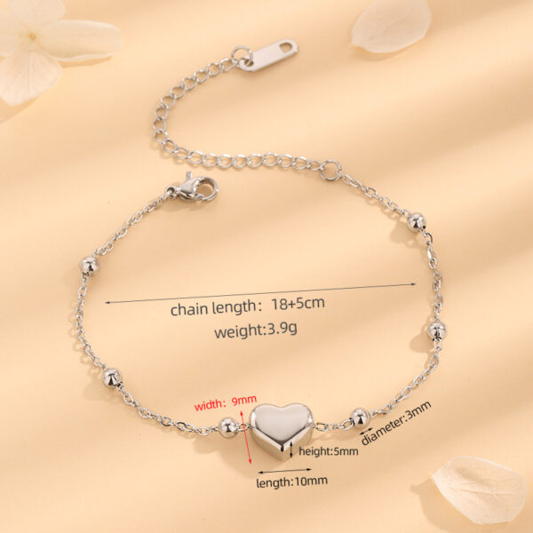 Wholesale Love Steel Ball Titanium Steel Bracelet