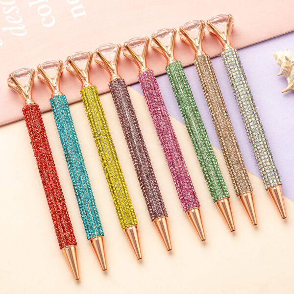 Wholesale Big Diamond Metal Ballpoint Pen