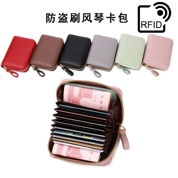 Wholesale Multifunctional Zipper Card Holder Wallet Driver License Holder OLY-WT-YS002