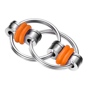 Decompression bicycle chain Orange