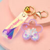 Wholesale Oiled Flower Acrylic Keychains