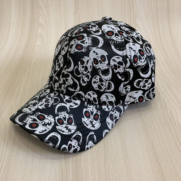 Wholesale of Halloween Skull Cotton Baseball Caps