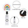 O1CN01QVmBjM1DSyGEAqWad_971130216-0-cib Wholesale Badge Reels Acrylic Rainbow Mental Health Retractable Keychain