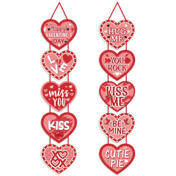 Wholesale Valentine's Day Themed Love Paper Party Decoration Banners
